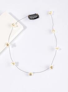 Rhinestone Decor Hair Accessory - Multicolor - View 2