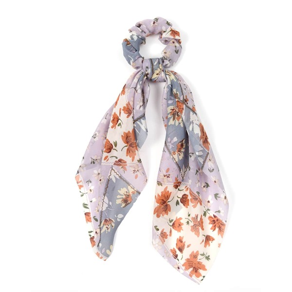 

Flower Print Hair Tie, Multicolor