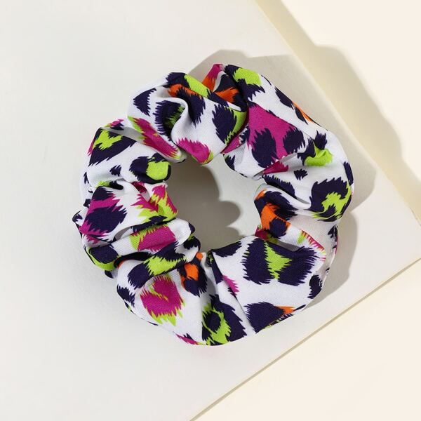 

Leopard Print Scrunchie, Multicolor