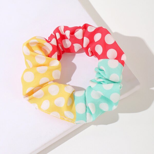 

Polka Dot Scrunchie, Multicolor