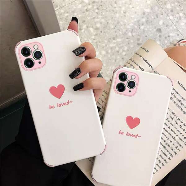 

Heart Pattern Phone Case, Multicolor