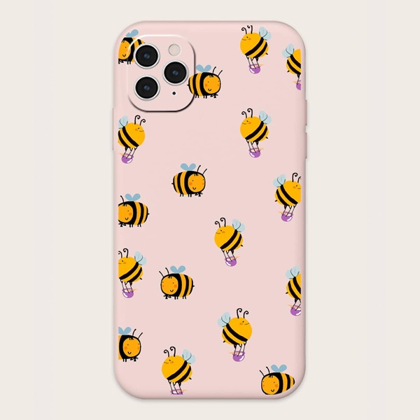 

Cartoon Bee Phone Case, Multicolor