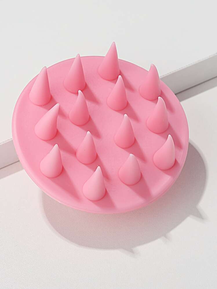 14 Teeth Silicone Massage Shampoo Brush, Detangling Brush, Hairbrush, Hair Combs, Barber, Hair Tools, Hair Products, Slick Back Brush, Hair Care, Hair Comb, Hair Brush, Mini Hair Brush, Curly Hair Products, Hairdressing Equipment, Christmas, Hairdressing, Wooden Comb, Hair Brush, Comb, Slick Back Brush, Hairbrush, Edge Brush Hair Brush, Detangling Brushes, Hair Tools, Hair Stuff, Hair Care, Curly Hair Brush, Barber, Hairdressing Equipment, Hairstyle, Hairdressing,Hair Brush,Slick Back Brush,Styling Brush,Curly Hair Brush,Edge Brush,Hair Comb,Brush Hair,Hair Brush Set,Comb Hair,Comb For Curls,Detangling Brush,Hair Brush For Women,Hair,Travel,Hair Products,Hair Tools,Hair Stuff,Barber,Barber Accessories,Barbershop,Hairdressing Equipment - Pink - View 1