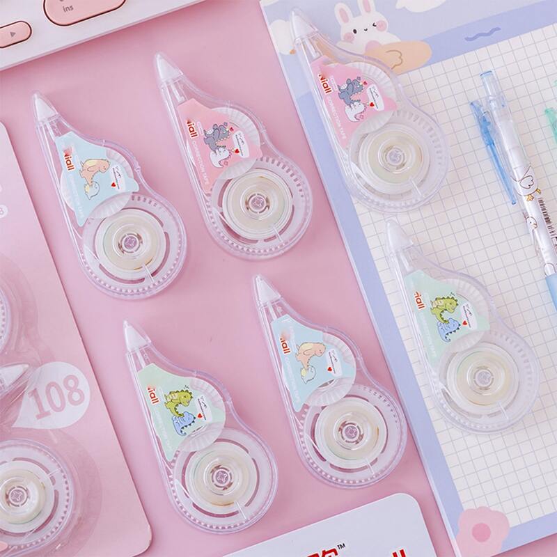 

3pcs Cartoon Graphic Random Correction Tape, Multicolor