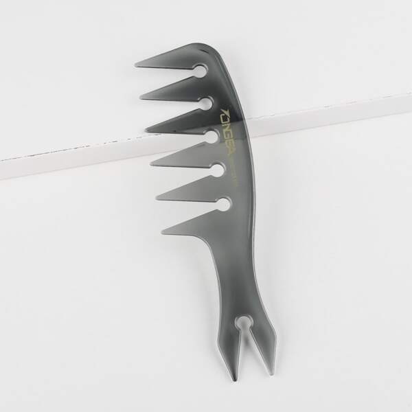 

Wide Teeth Hair Comb, Dark grey