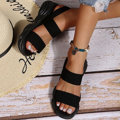 Minimalist Slingback Strap Sport Sandals