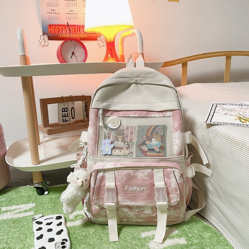 

Tie Dye Backpack, Pink