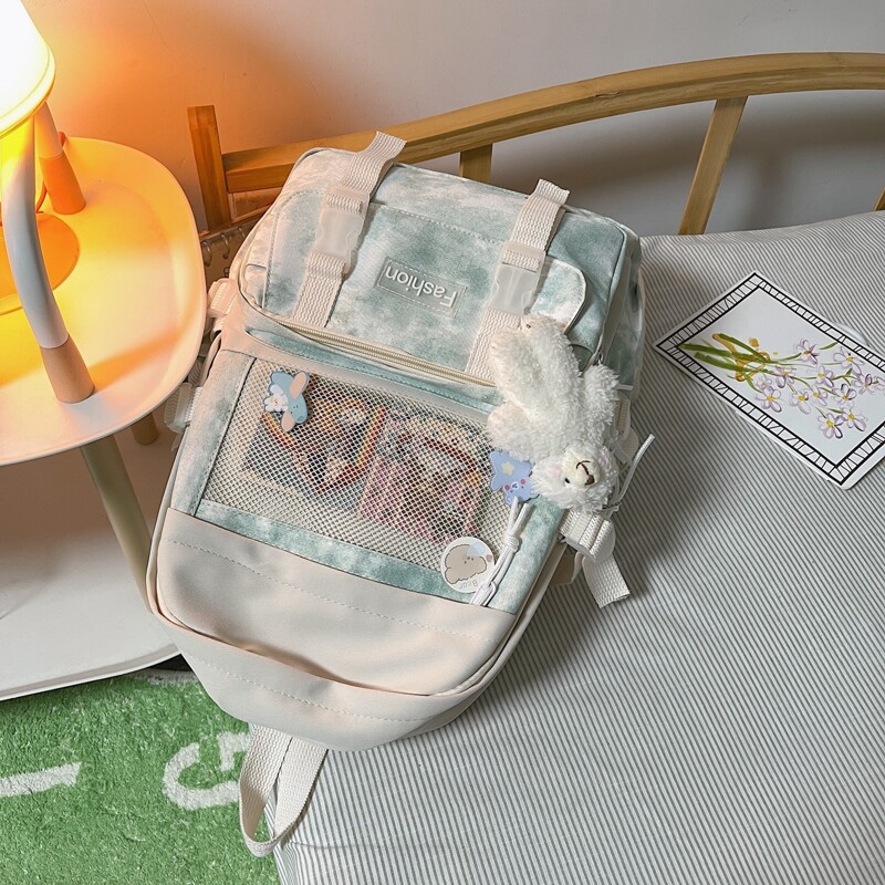 

Tie Dye Backpack, Green
