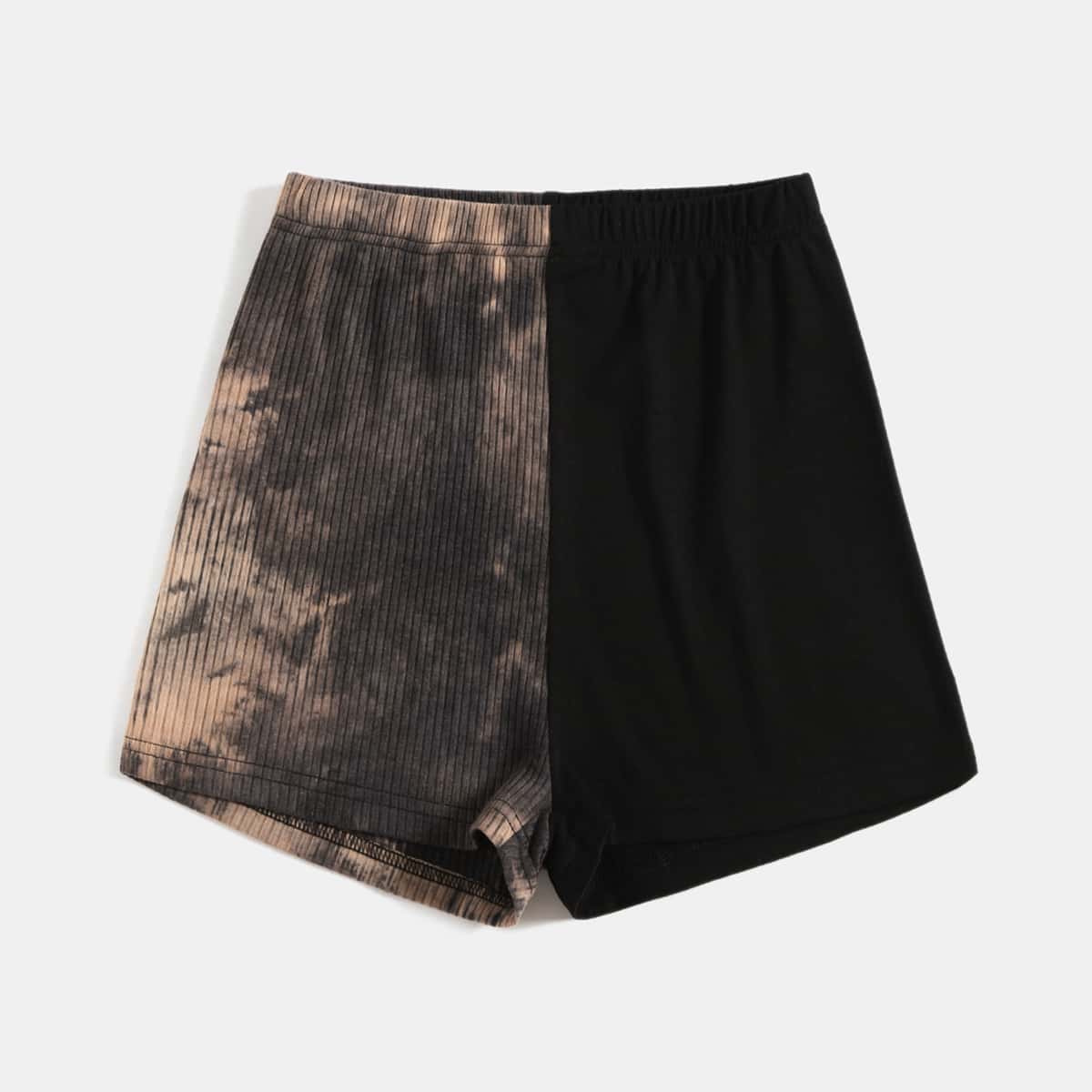 

Contrast Tie Dye Biker Shorts, Multicolor