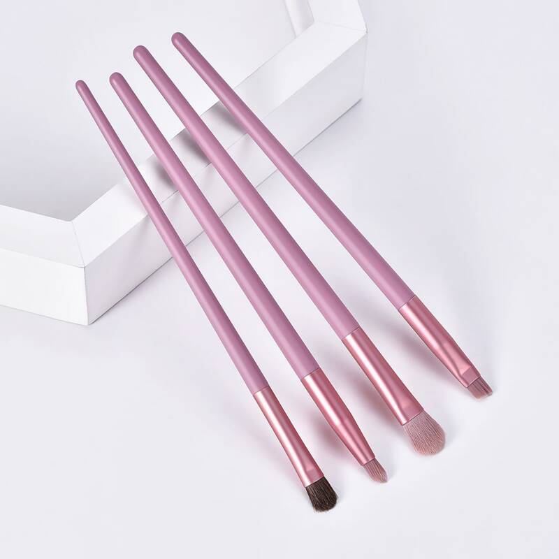 

4pcs Eyeshadow Brush Set, Pink