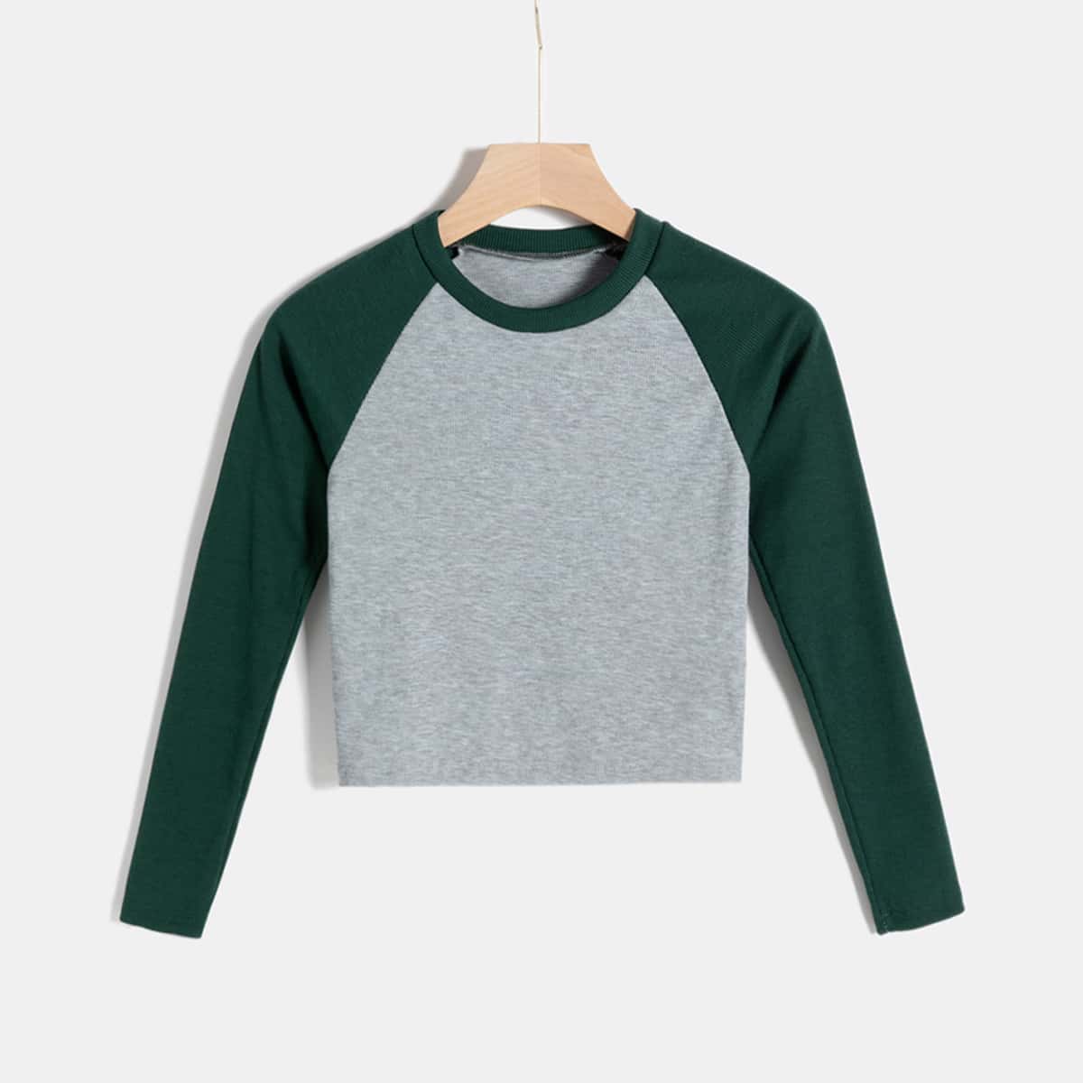 

Colorblock Baseball Tee, Multicolor