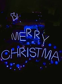 1个字母氛围装饰灯，悬挂式双用途电池盒USB霓虹灯，仙女灯，家居装饰电池+USB字母霓虹灯，节日装饰霓虹数字电池灯，派对装饰霓虹灯造型USB灯，婚礼装饰霓虹灯，房间装饰字母霓虹灯串，露营灯，客厅装饰LED灯 - 藍色 - 查看 4