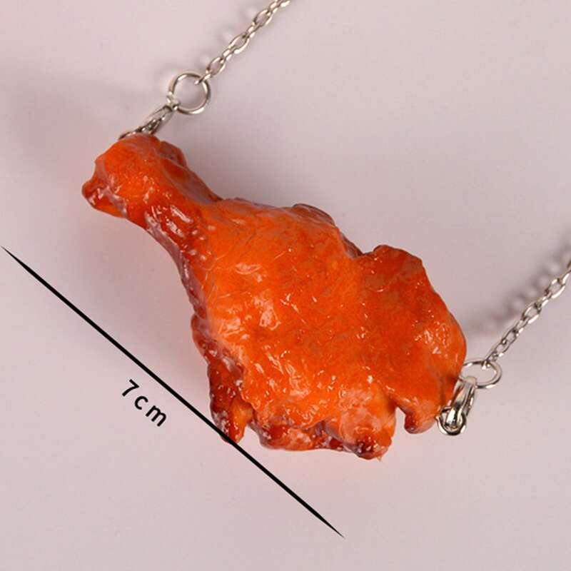 

Simulation Food Decor Necklace, Multicolor
