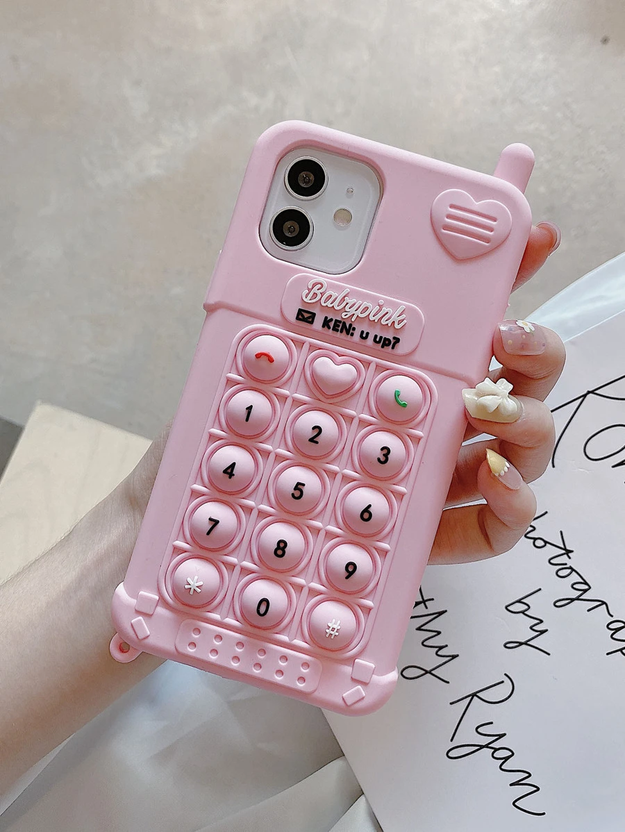 Push Pop Bubble Fidget Phone Case SHEIN USA