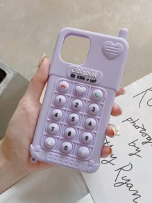 Trường hợp điện thoại di động giải nén - Màu tím - Xem 2