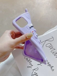 Trường hợp điện thoại di động giải nén - Màu tím - Xem 3