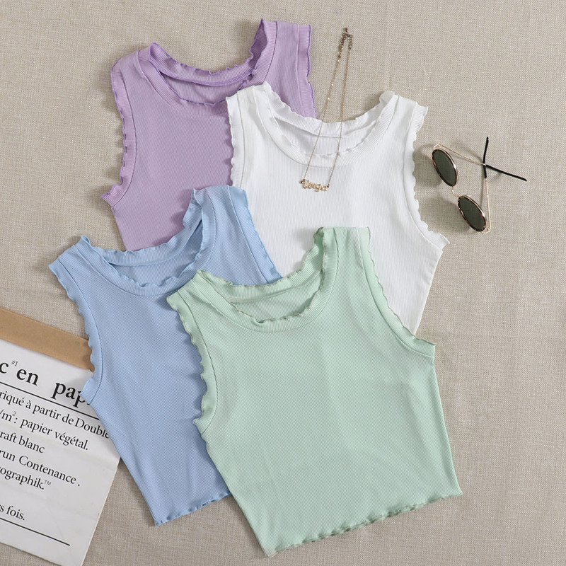

4 Pack Solid Sports Tank Top, Multicolor