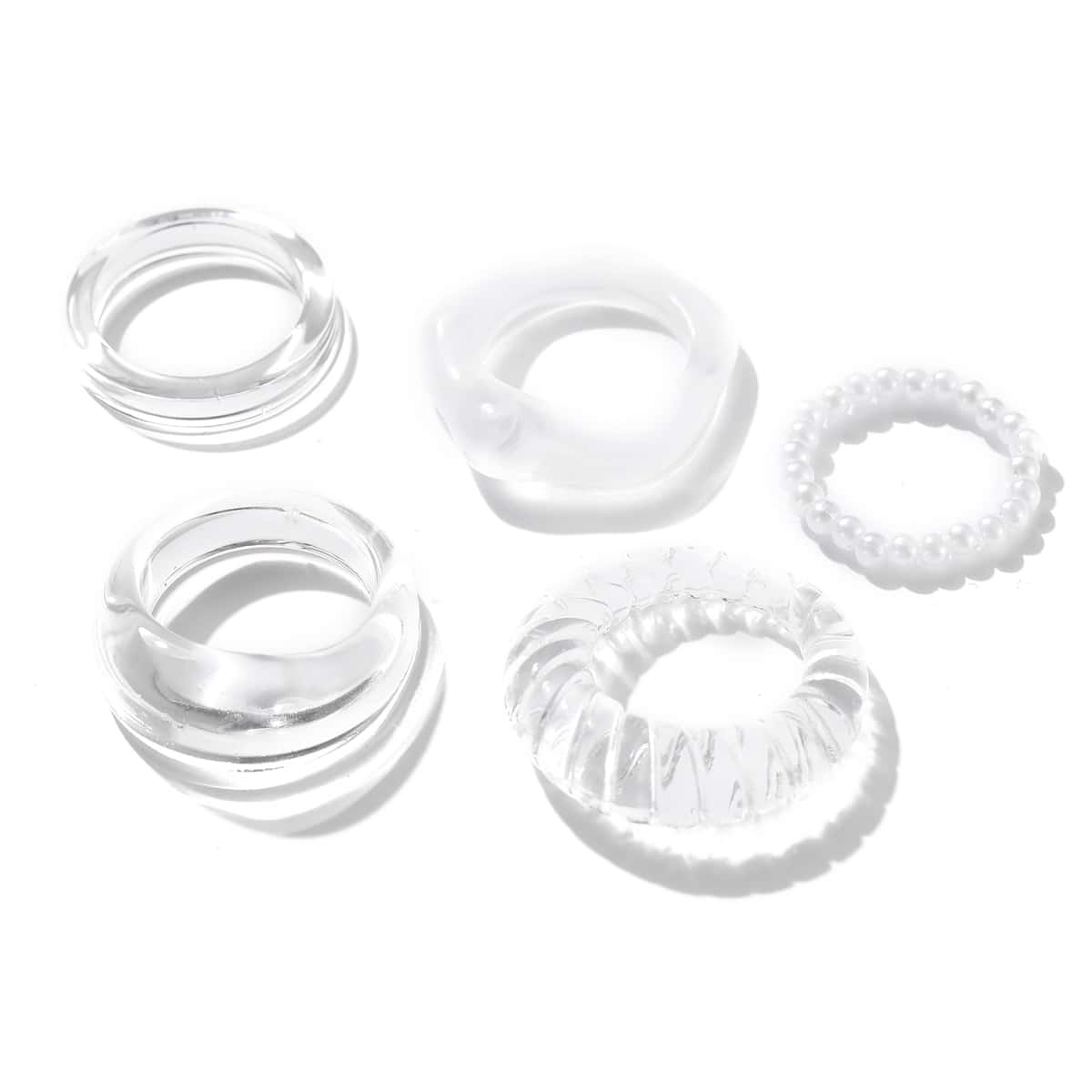 

5pcs Clear Ring