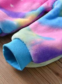 Trang phục Em bé Nút Đồ họa - Nhiều màu - Xem 4