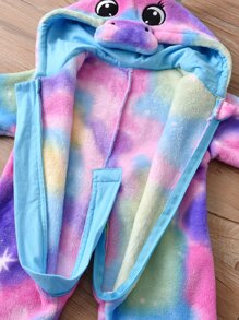 Trang phục Em bé Nút Đồ họa - Nhiều màu - Xem 7