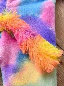 Trang phục Em bé Nút Đồ họa - Nhiều màu - Xem 8