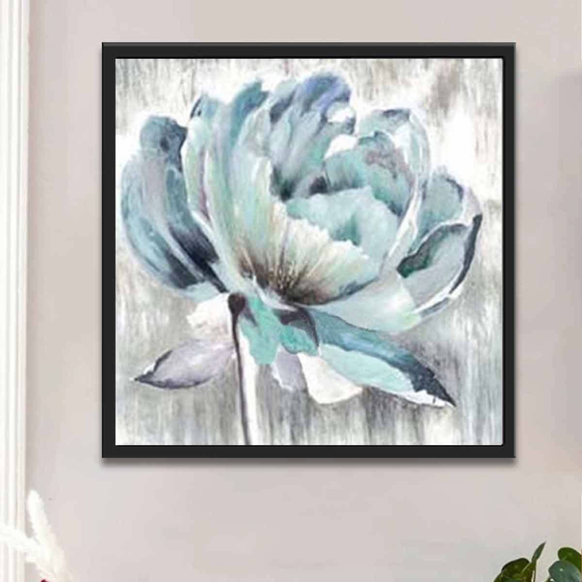 

Floral Pattern Diamond Painting Without Frame, Multicolor