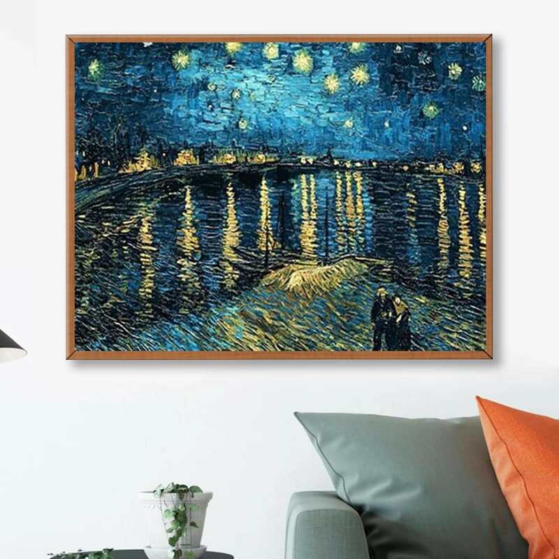 

Landscape Pattern Diamond Painting Without Frame, Multicolor