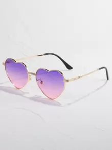 Occhiali da sole carini in stile Y2K con montatura a forma di cuore, occhiali da sole alla moda, accessori da spiaggia per donne, occhiali da sole, occhiali da sole, adatti per maglioni, jeans, tute, hoodie, giacche, abiti e camicie a maniche lunghe, San Valentino, ombreggiatura alla moda, outfit elegante, uscite in famiglia, viaggio, vacanza, estate, spiaggia, all'aperto, viaggio - Multicolore - Visualizzare 2