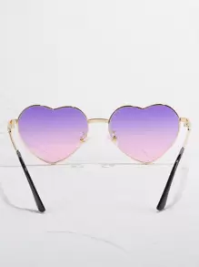 Occhiali da sole carini in stile Y2K con montatura a forma di cuore, occhiali da sole alla moda, accessori da spiaggia per donne, occhiali da sole, occhiali da sole, adatti per maglioni, jeans, tute, hoodie, giacche, abiti e camicie a maniche lunghe, San Valentino, ombreggiatura alla moda, outfit elegante, uscite in famiglia, viaggio, vacanza, estate, spiaggia, all'aperto, viaggio - Multicolore - Visualizzare 3