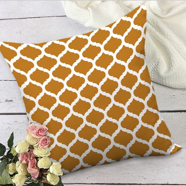 

Geometric Pattern Cushion Cover Without Filler, Multicolor