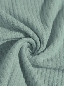 SHEIN EZwear 2 piezas top tank tejido de canalé - Multicolor - Ver 5