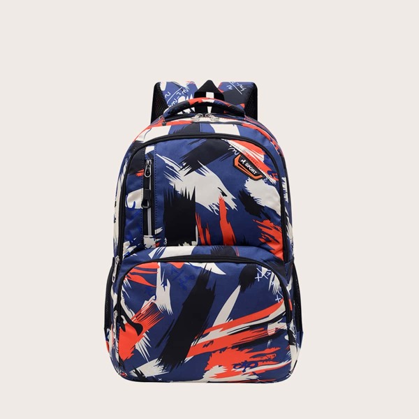

Men Graphic Backpack, Multicolor