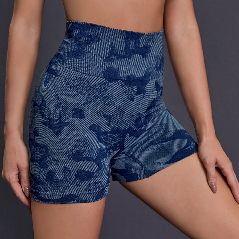 

Absorbs Sweat Wide Waistband Sports Shorts, Navy blue