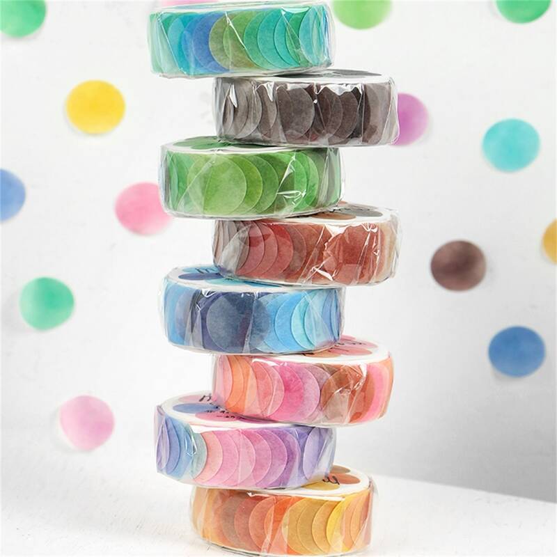 

1roll Random Color DIY Tape, Multicolor