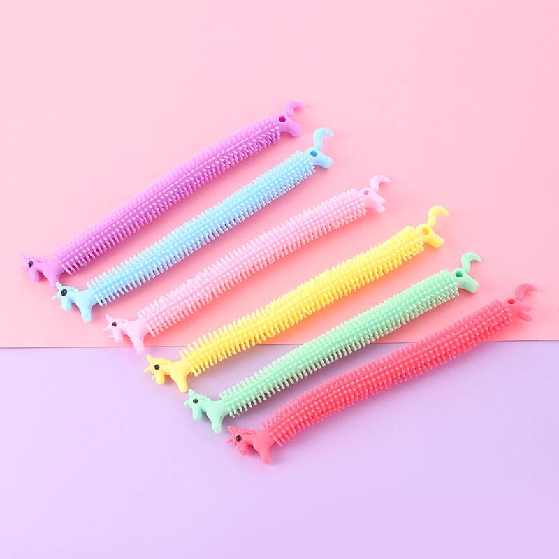 

1pc Random Color Elastic Toy, Multicolor
