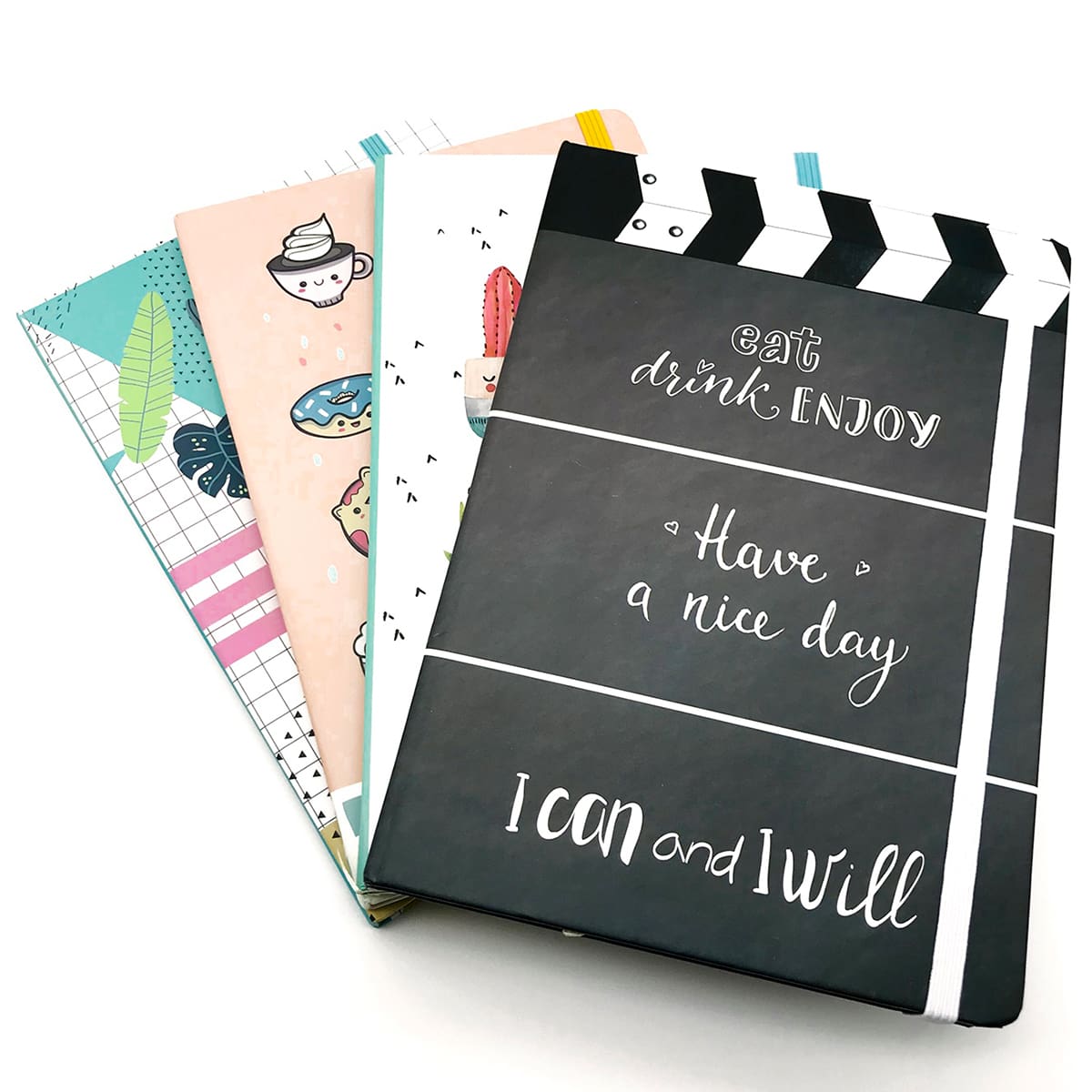 

1pc Cartoon Graphic Random Notebook, Multicolor