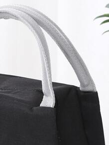 Túi lưu trữ hộp ăn trưa lớn 1pc - màu đen - Xem 5