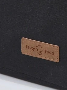 Túi lưu trữ hộp ăn trưa lớn 1pc - màu đen - Xem 4