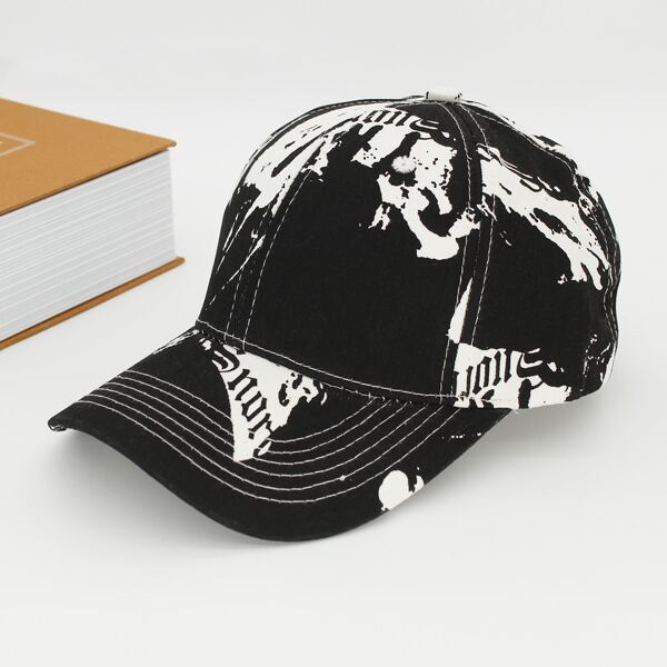 

Men Graphic Baseball Cap, Black