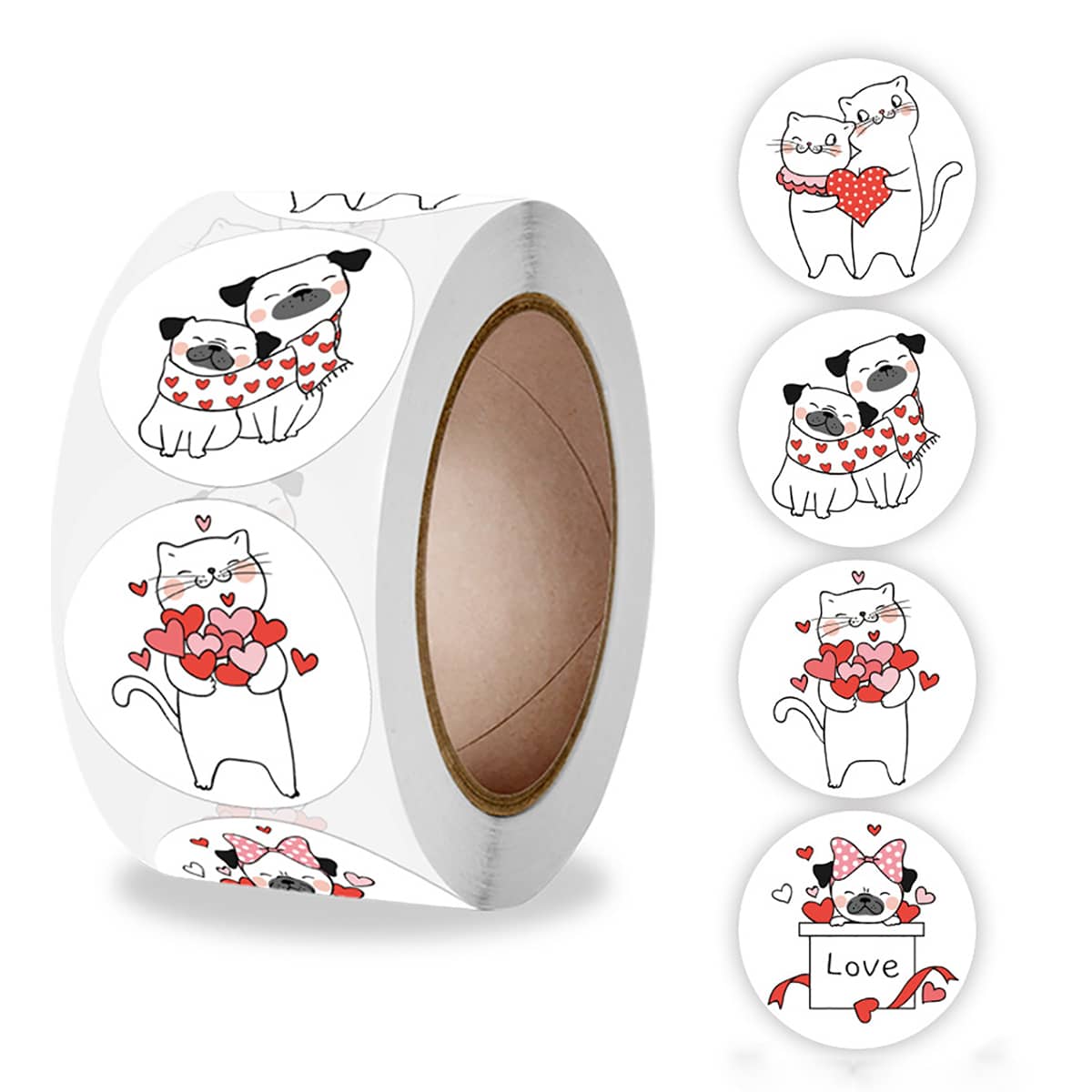 

1roll Cartoon Graphic Sticker Tape, Multicolor