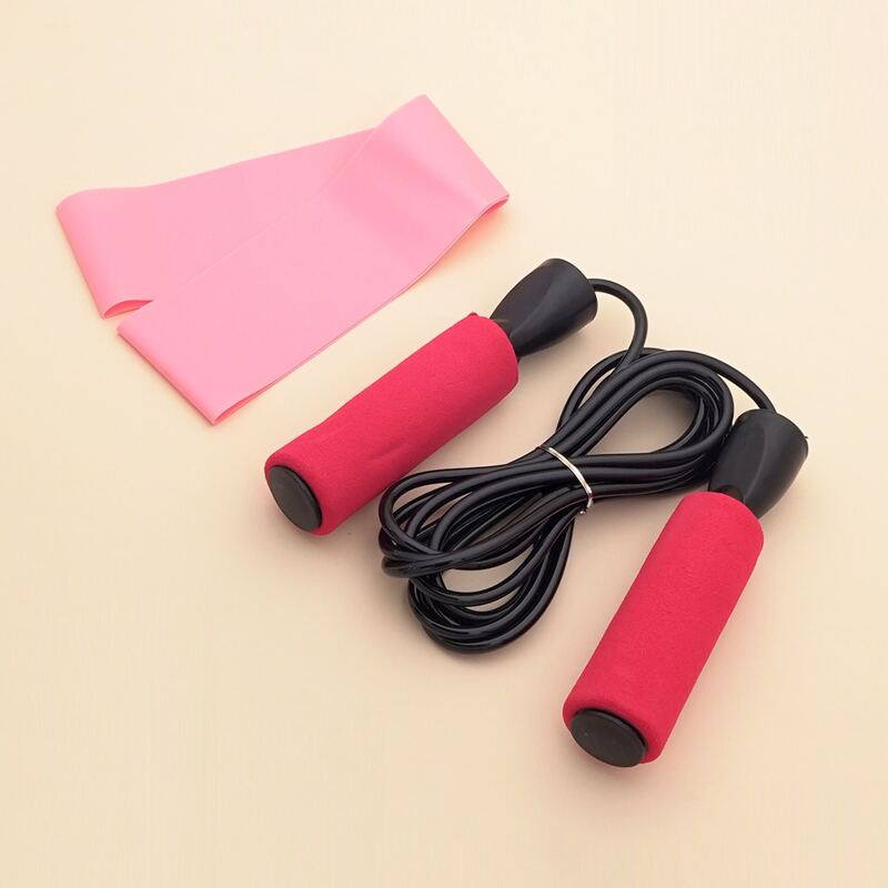 

Fitness Skipping Rope & Yoga Resistance Band, Multicolor