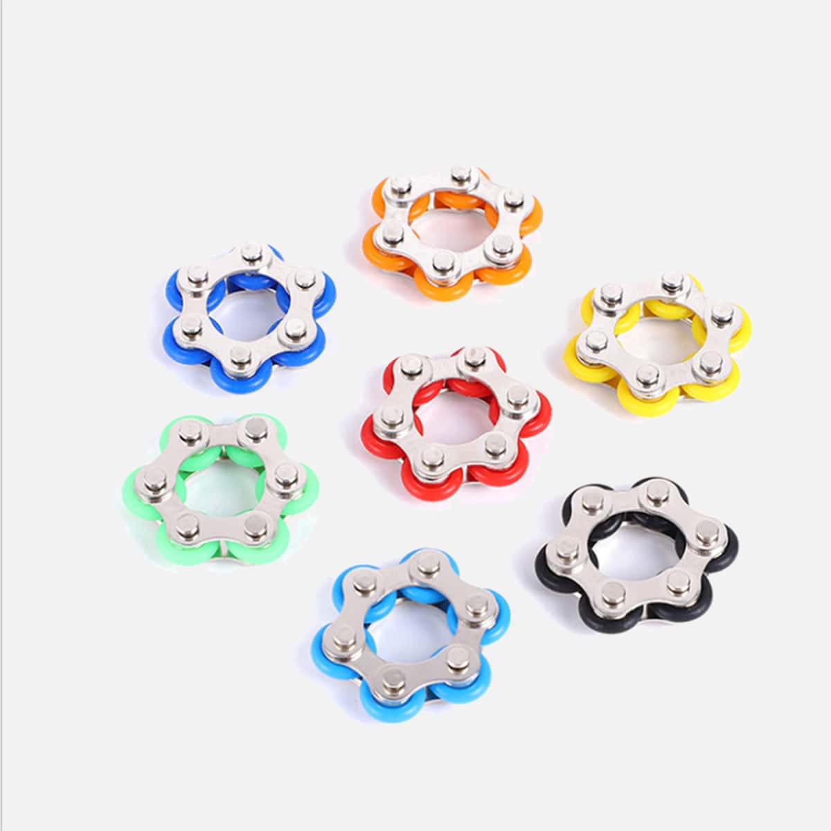 

1pc Random Color Decompression Flippy Chain, Multicolor