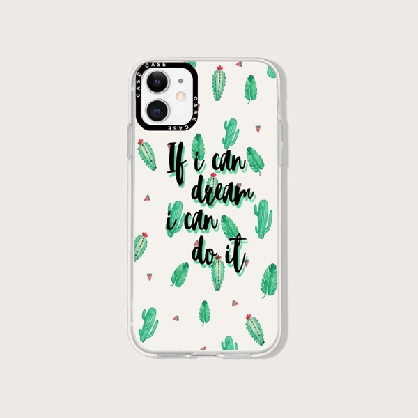 

Cactus Print Phone Case, Multicolor