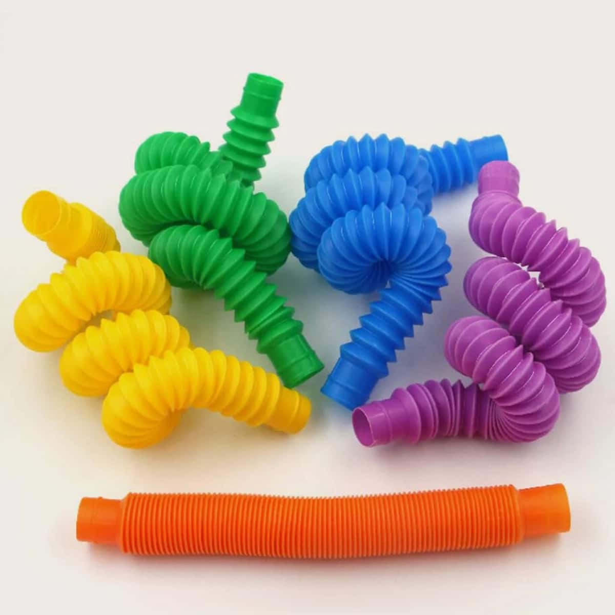 

1pc Random Color Tape Decompression Toy, Multicolor
