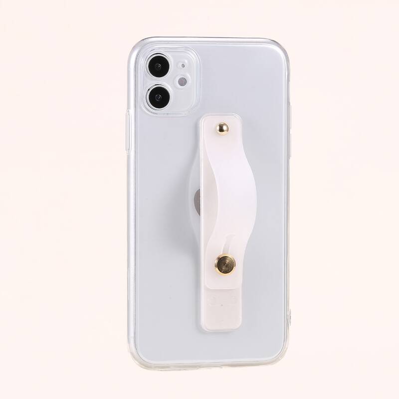 

Clear Phone Case With Strap Holder