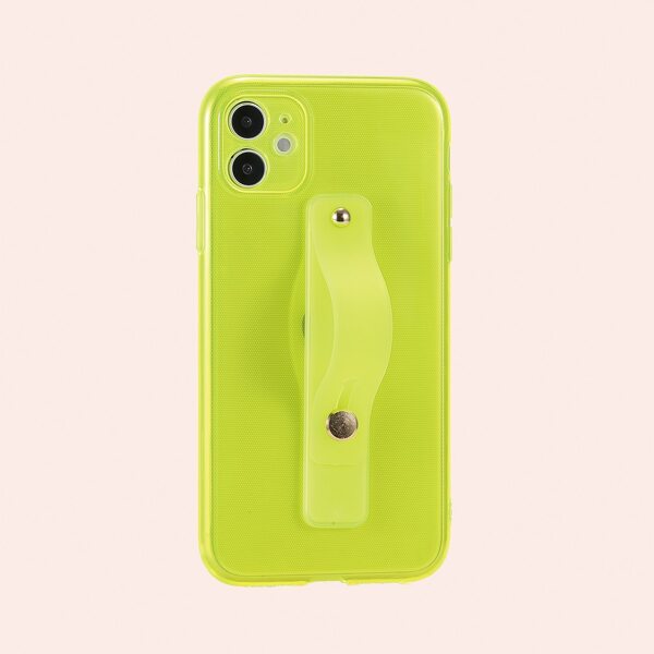 

Plain Phone Case With Hand Strap, Green