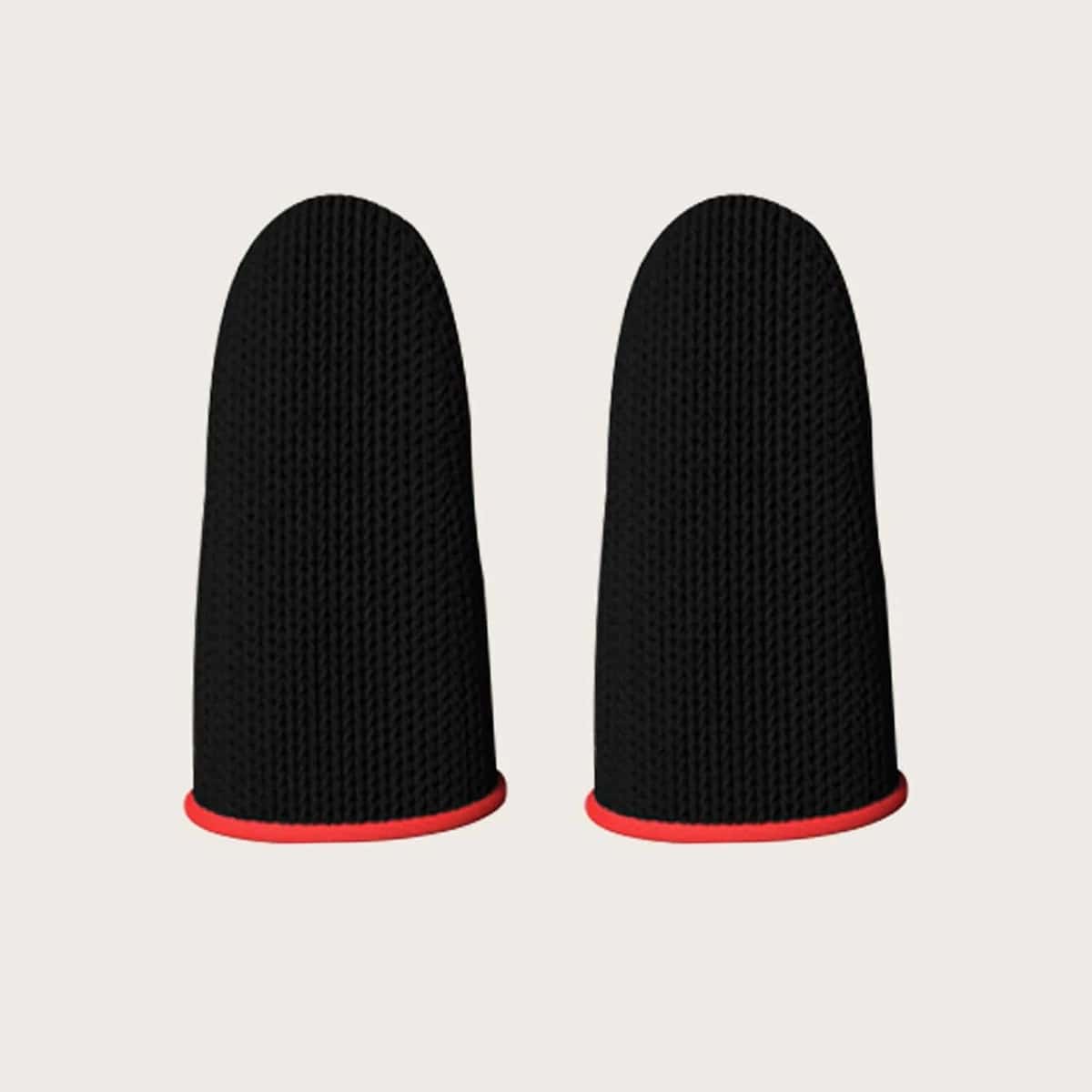 

1pair Anti-sweat Game Finger Cot, Red