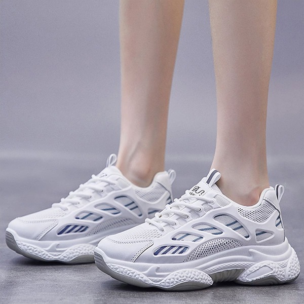 

Letter Graphic Chunky Sneakers, White
