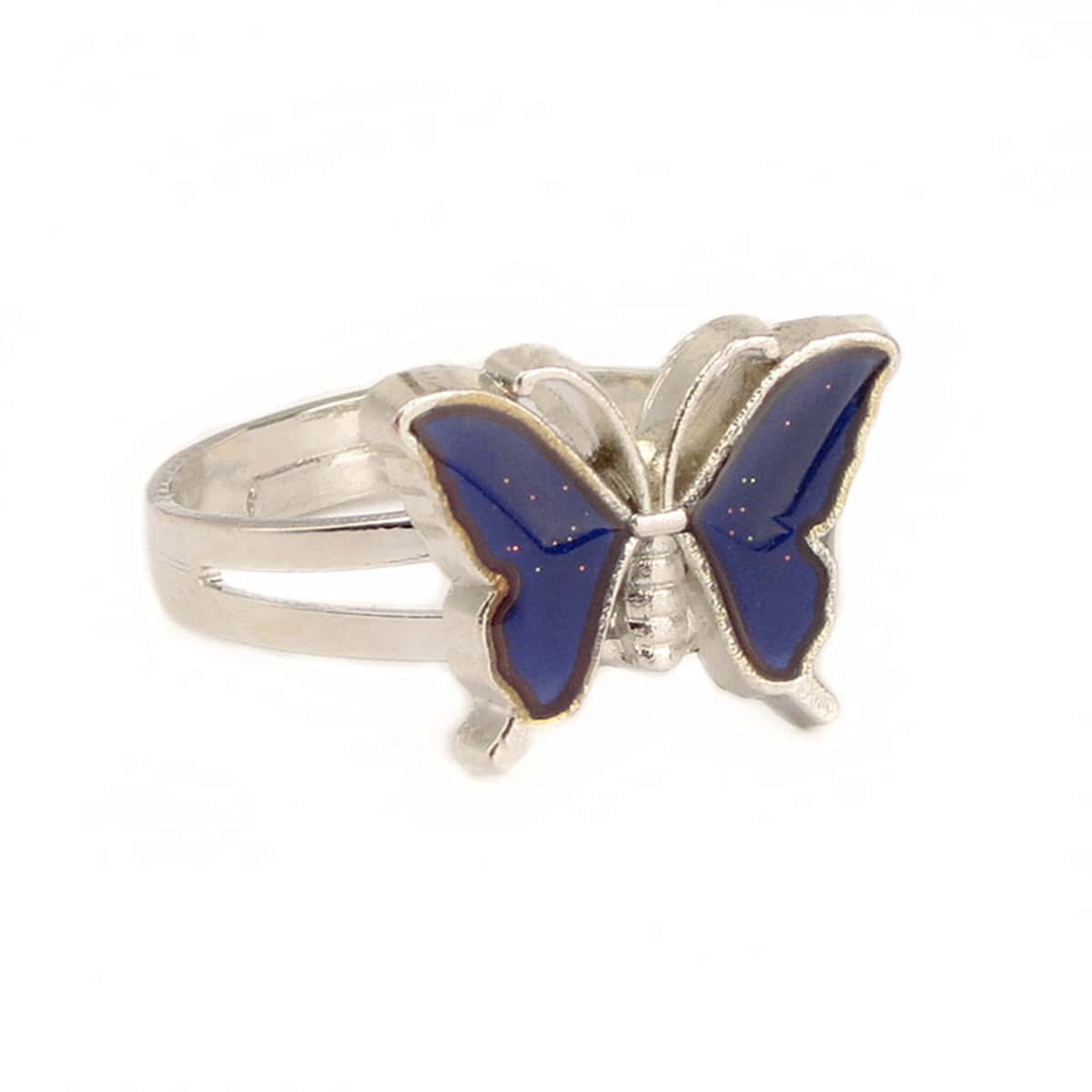 

1pc Butterfly ring, Silver