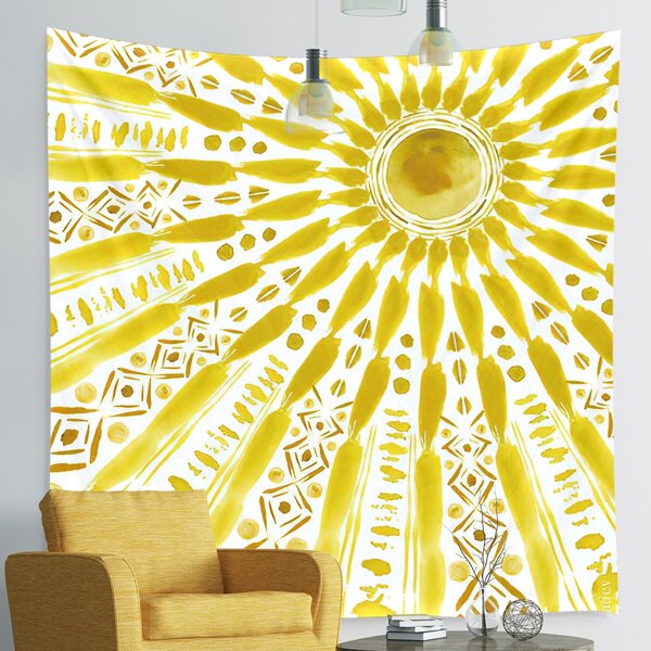 

Abstract Sun Tapestry, Multicolor